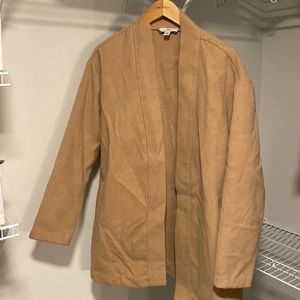 Brown Cocoon Cardigan by H Halston